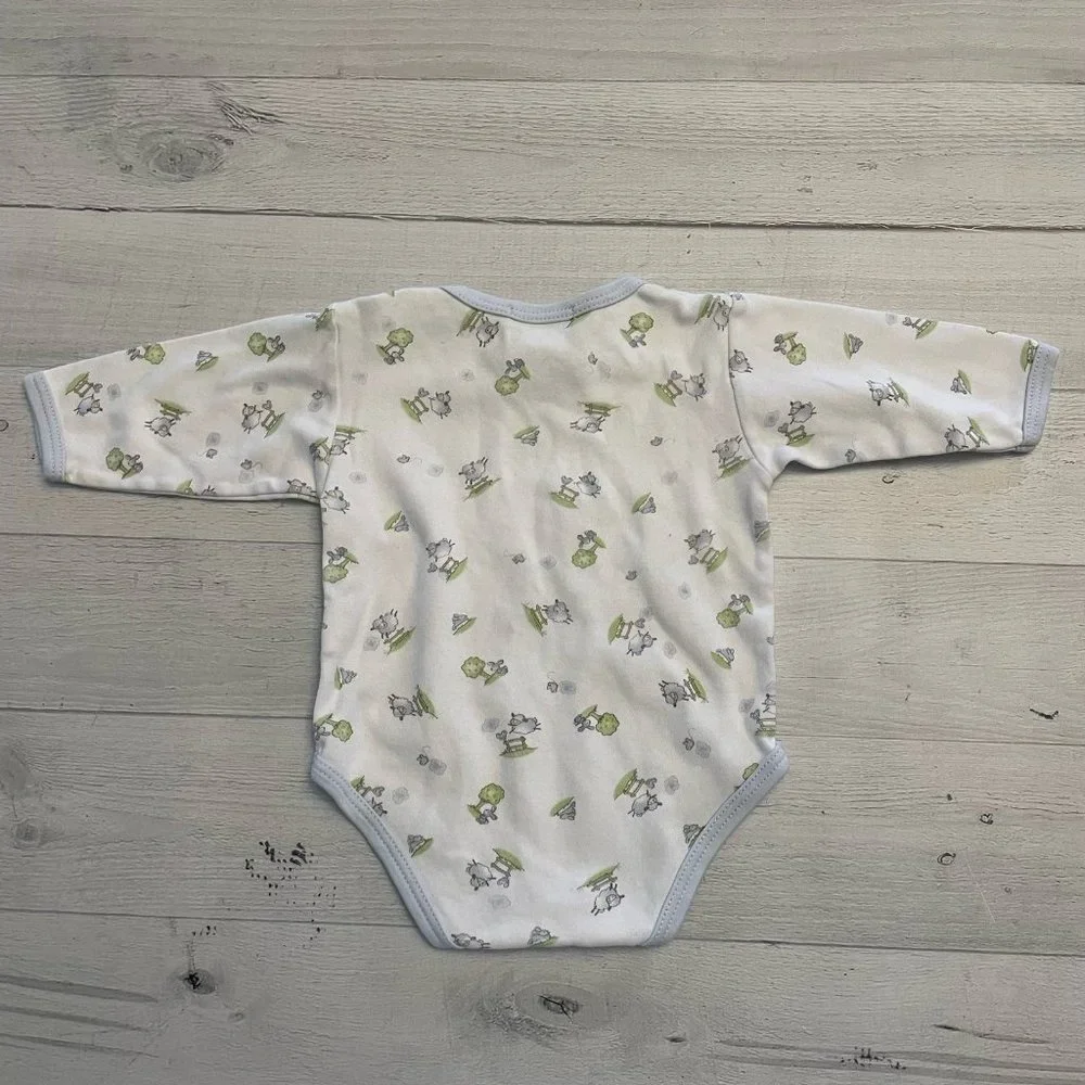 Baby threads sheep bodysuit‎ newborn